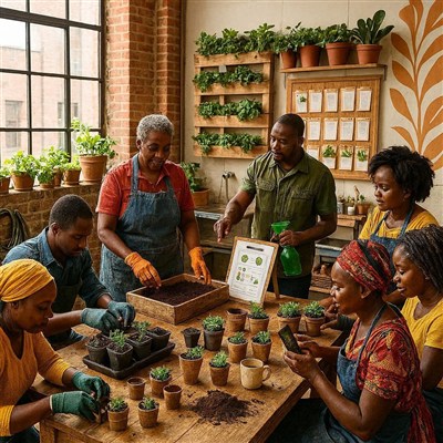 Formation micro jardinage famille